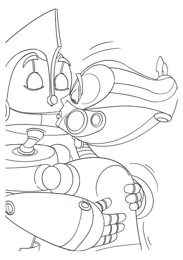 Coloring page: Robot (Characters) #106692 - Free Printable Coloring Pages