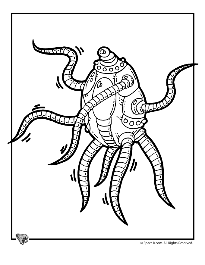 Coloring page: Robot (Characters) #106698 - Free Printable Coloring Pages