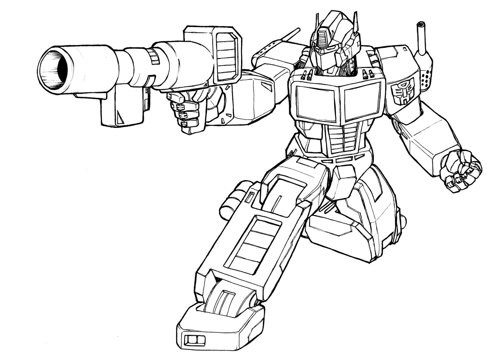 Coloring page: Robot (Characters) #106700 - Free Printable Coloring Pages