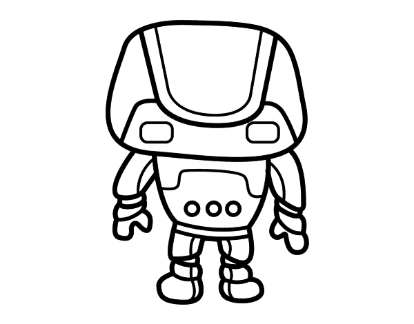 Coloring page: Robot (Characters) #106711 - Free Printable Coloring Pages