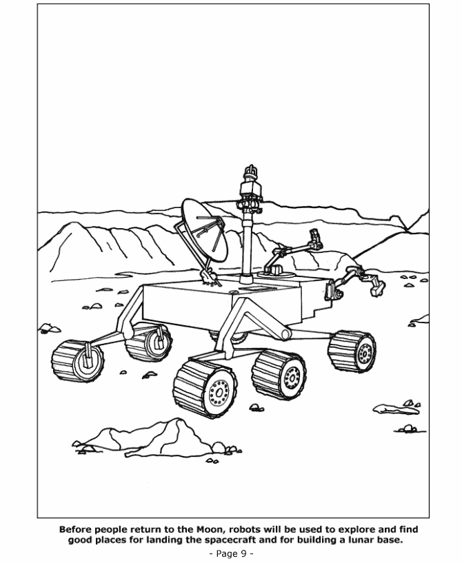 Coloring page: Robot (Characters) #106718 - Free Printable Coloring Pages
