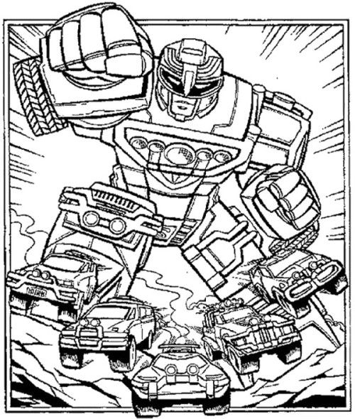 Coloring page: Robot (Characters) #106724 - Free Printable Coloring Pages
