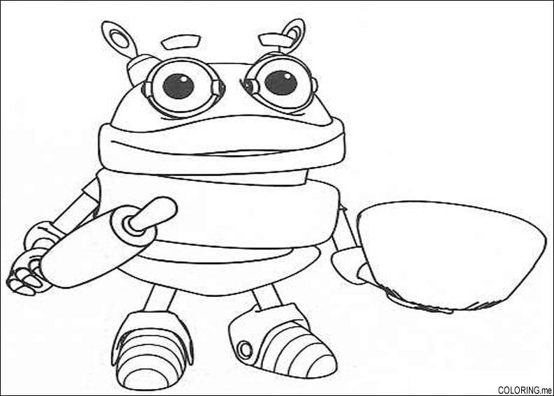 Coloring page: Robot (Characters) #106740 - Free Printable Coloring Pages