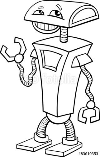 Coloring page: Robot (Characters) #106759 - Free Printable Coloring Pages