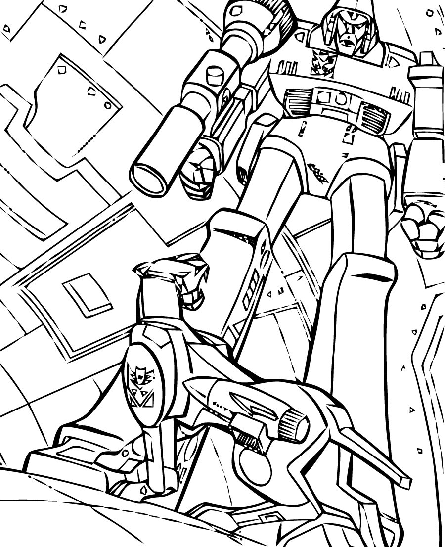 Coloring page: Robot (Characters) #106769 - Free Printable Coloring Pages