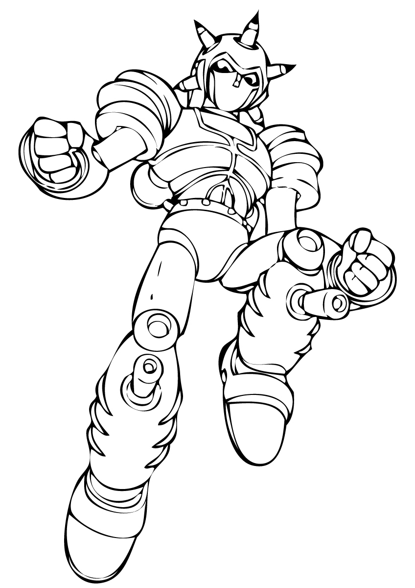 Coloring page: Robot (Characters) #106789 - Free Printable Coloring Pages