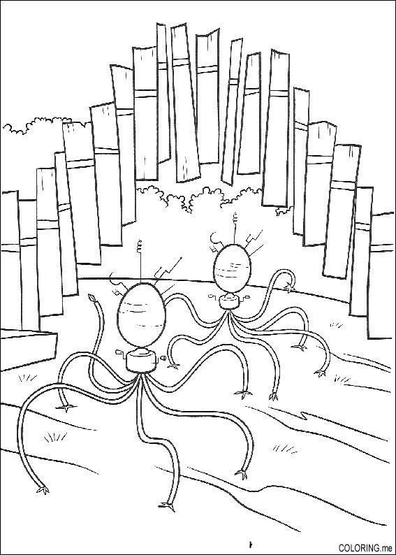 Coloring page: Robot (Characters) #106831 - Free Printable Coloring Pages