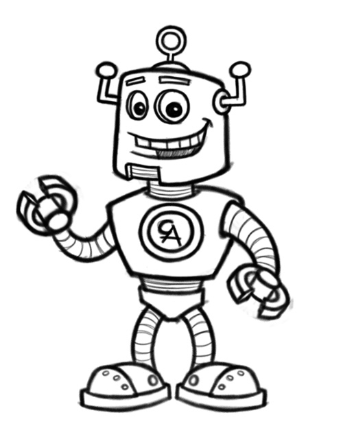 Coloring page: Robot (Characters) #106838 - Free Printable Coloring Pages