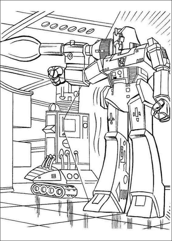 Coloring page: Robot (Characters) #106840 - Free Printable Coloring Pages