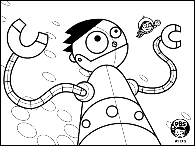Coloring page: Robot (Characters) #106906 - Free Printable Coloring Pages