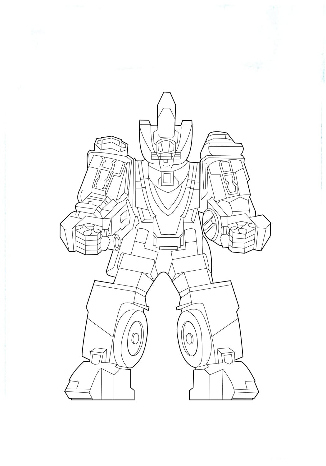 Free printable Robot coloring page #178913 from Characters collection
