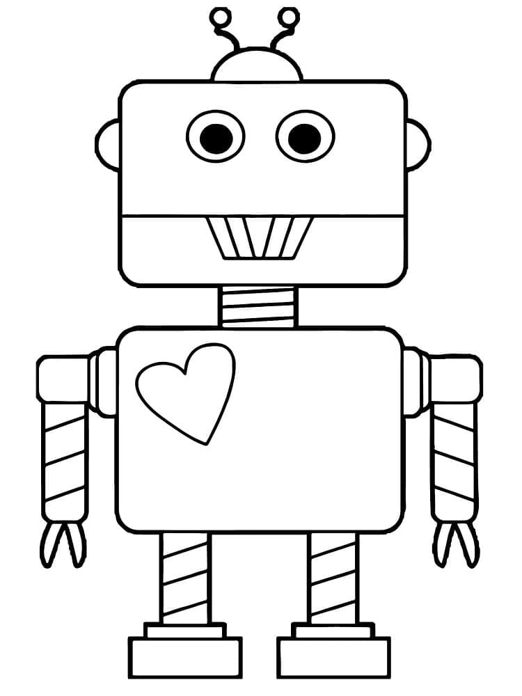 Free printable Robot coloring page #178925 from Characters collection Free printable Robot coloring page #178925 from Characters collection