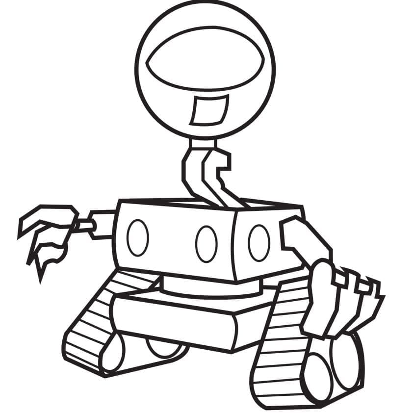 Free printable Robot coloring page #178935 from Characters collection Free printable Robot coloring page #178935 from Characters collection