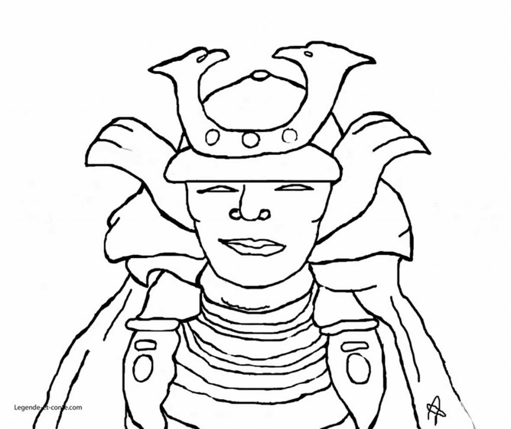 Coloring page: Samurai (Characters) #107267 - Free Printable Coloring Pages