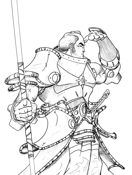 Coloring page: Samurai (Characters) #107273 - Free Printable Coloring Pages