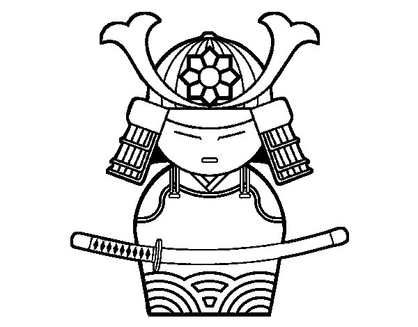 Coloring page: Samurai (Characters) #107287 - Free Printable Coloring Pages