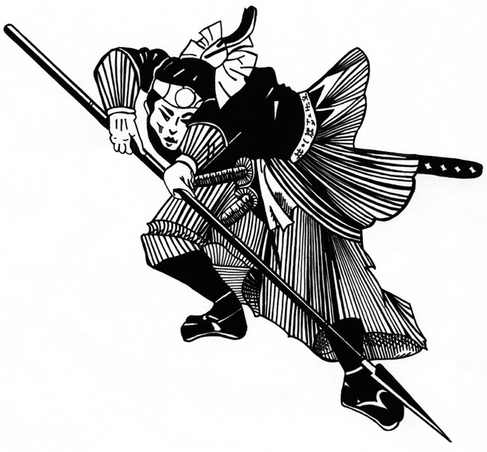 Coloring page: Samurai (Characters) #107305 - Free Printable Coloring Pages