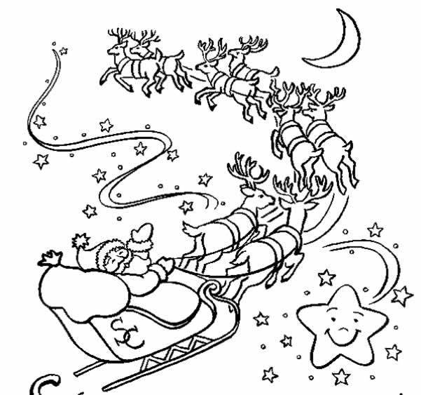 Coloring page: Santa Claus (Characters) #104659 - Free Printable Coloring Pages