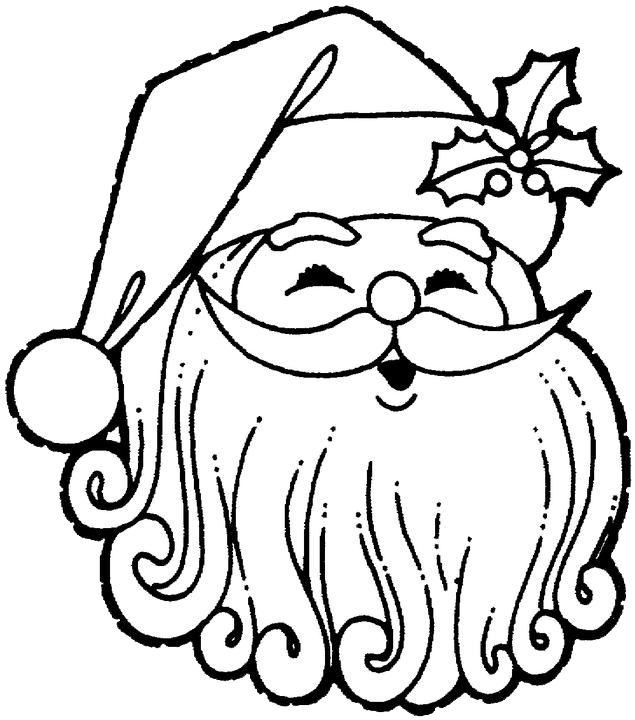 Coloring page: Santa Claus (Characters) #104677 - Free Printable Coloring Pages