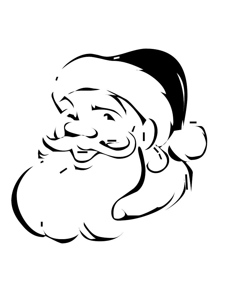 Coloring page: Santa Claus (Characters) #104683 - Free Printable Coloring Pages