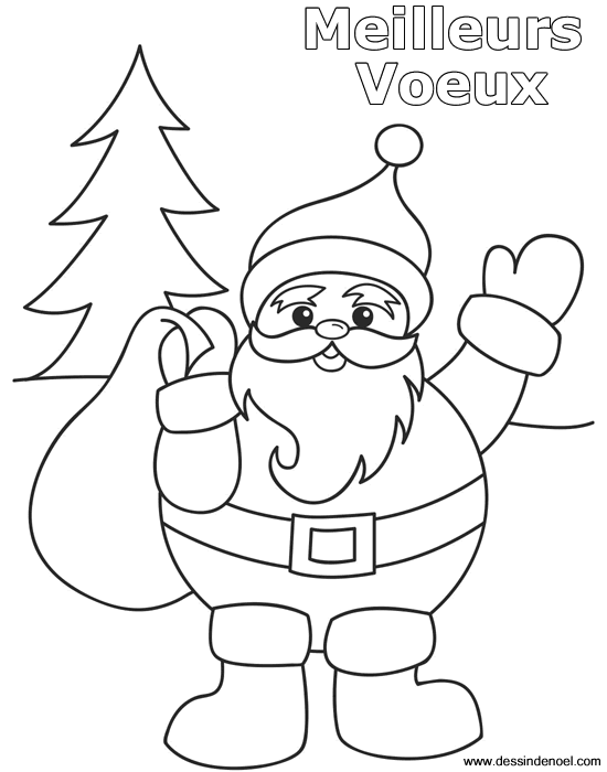 Coloring page: Santa Claus (Characters) #104695 - Free Printable Coloring Pages