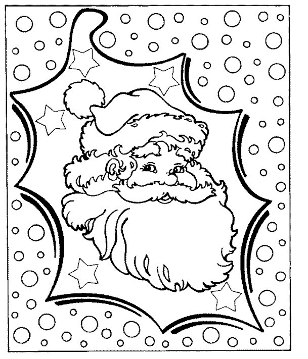 Coloring page: Santa Claus (Characters) #104701 - Free Printable Coloring Pages