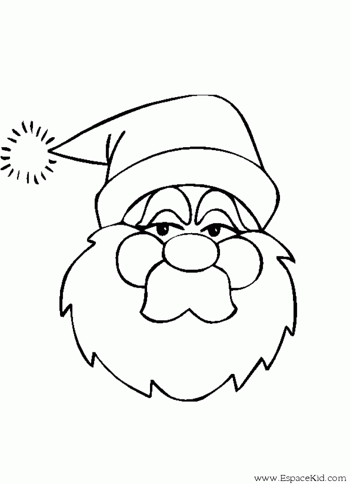Coloring page: Santa Claus (Characters) #104767 - Free Printable Coloring Pages