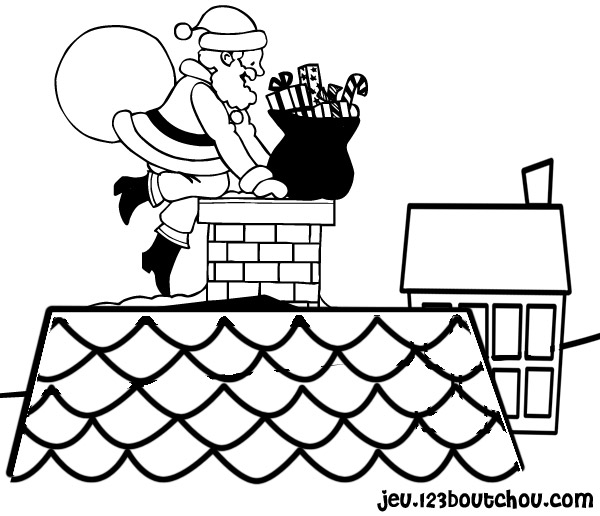 Coloring page: Santa Claus (Characters) #104778 - Free Printable Coloring Pages