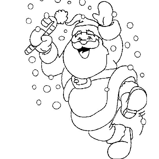 Coloring page: Santa Claus (Characters) #104789 - Free Printable Coloring Pages