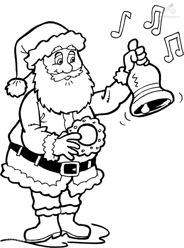 Coloring page: Santa Claus (Characters) #104791 - Free Printable Coloring Pages