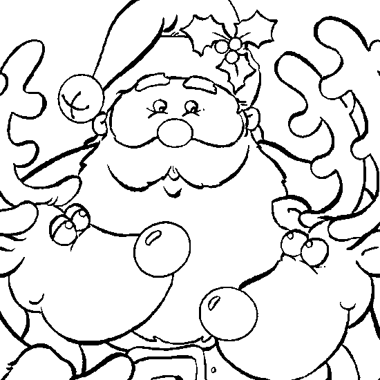 Drawing Santa Claus #104796 (Characters) – Printable coloring pages