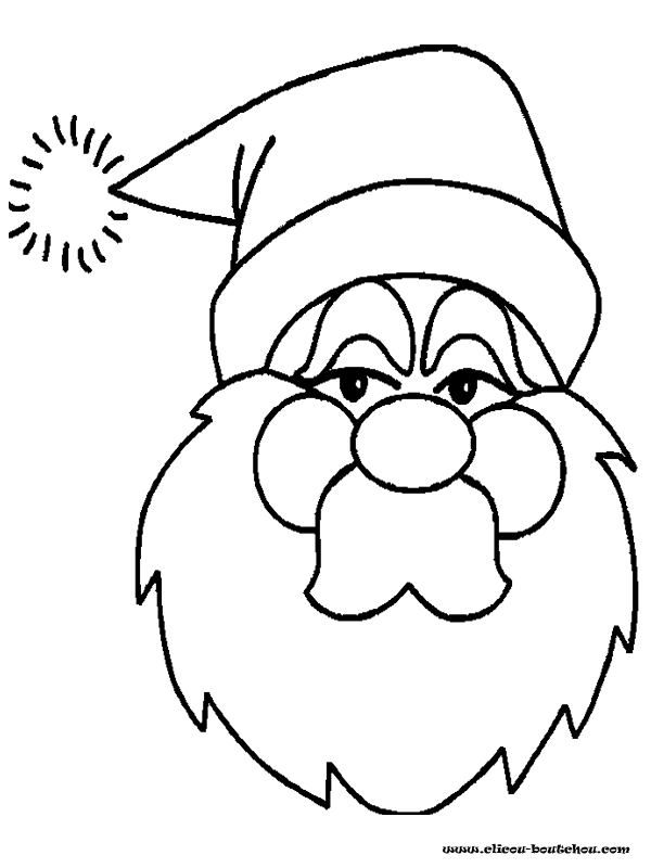 Coloring page: Santa Claus (Characters) #104798 - Free Printable Coloring Pages