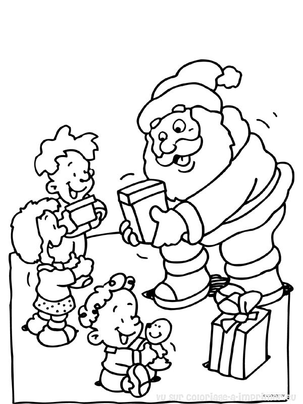 Coloring page: Santa Claus (Characters) #104838 - Free Printable Coloring Pages