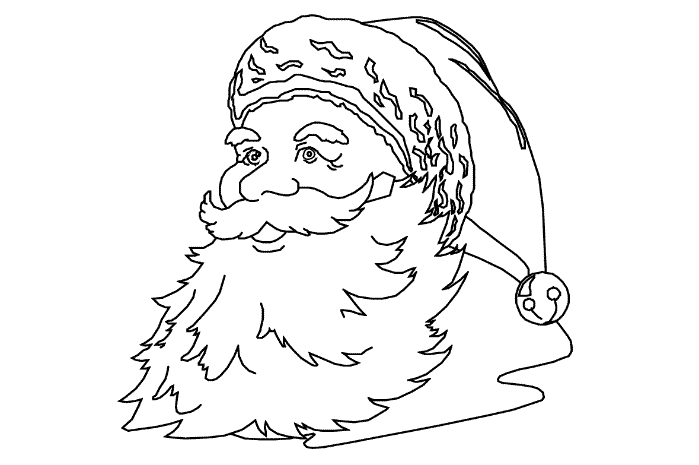 Coloring page: Santa Claus (Characters) #104862 - Free Printable Coloring Pages