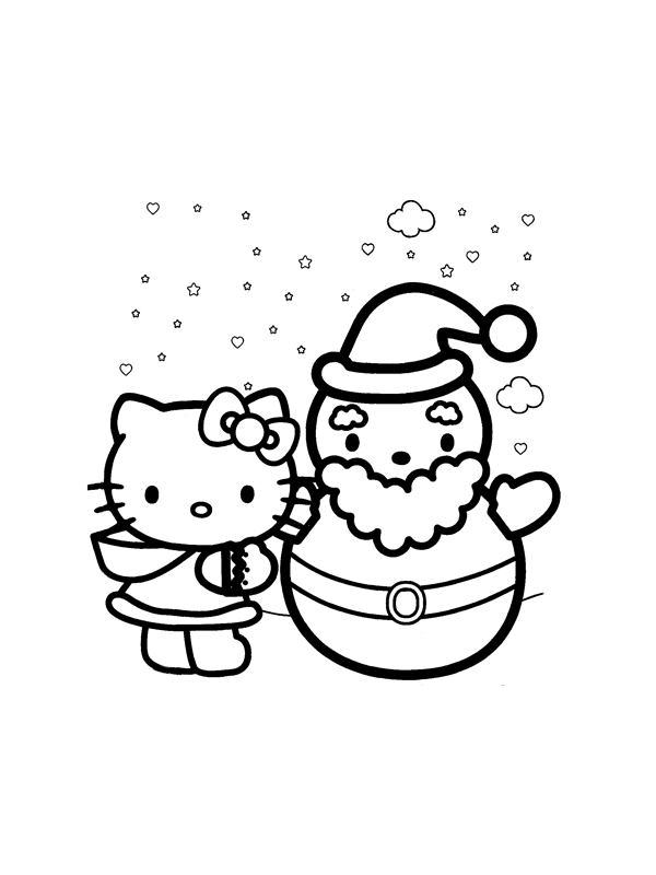 Coloring page: Santa Claus (Characters) #104871 - Free Printable Coloring Pages