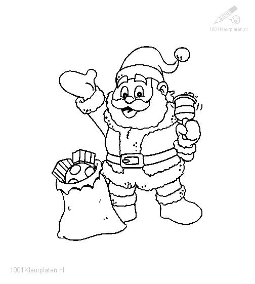 Coloring page: Santa Claus (Characters) #104882 - Free Printable Coloring Pages