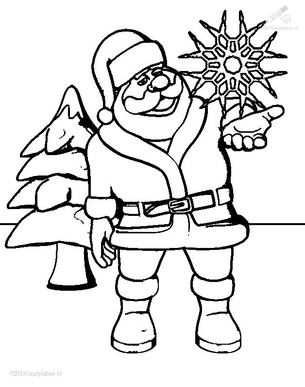 Coloring page: Santa Claus (Characters) #104886 - Free Printable Coloring Pages