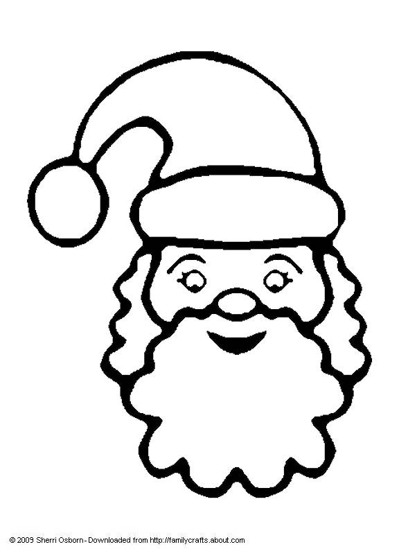 Coloring page: Santa Claus (Characters) #104888 - Free Printable Coloring Pages