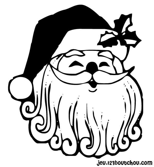 Coloring page: Santa Claus (Characters) #104913 - Free Printable Coloring Pages