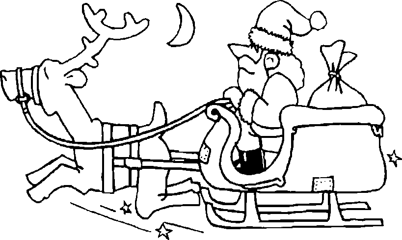 Coloring page: Santa Claus (Characters) #104916 - Free Printable Coloring Pages