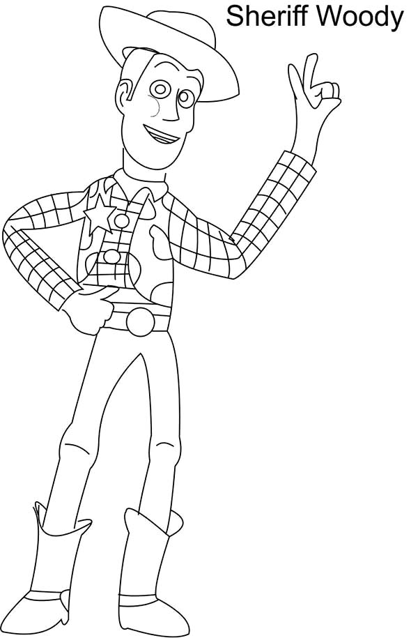 Coloring page: Sheriff (Characters) #107515 - Free Printable Coloring Pages