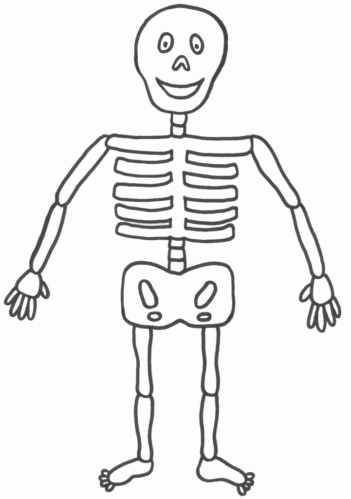 Coloring page: Skeleton (Characters) #147411 - Free Printable Coloring Pages