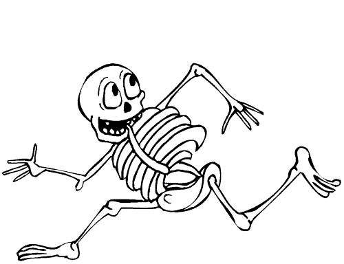 Coloring page: Skeleton (Characters) #147448 - Free Printable Coloring Pages