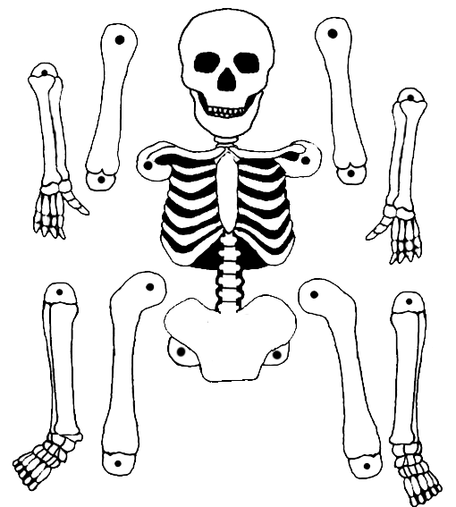 Coloring page: Skeleton (Characters) #147465 - Free Printable Coloring Pages