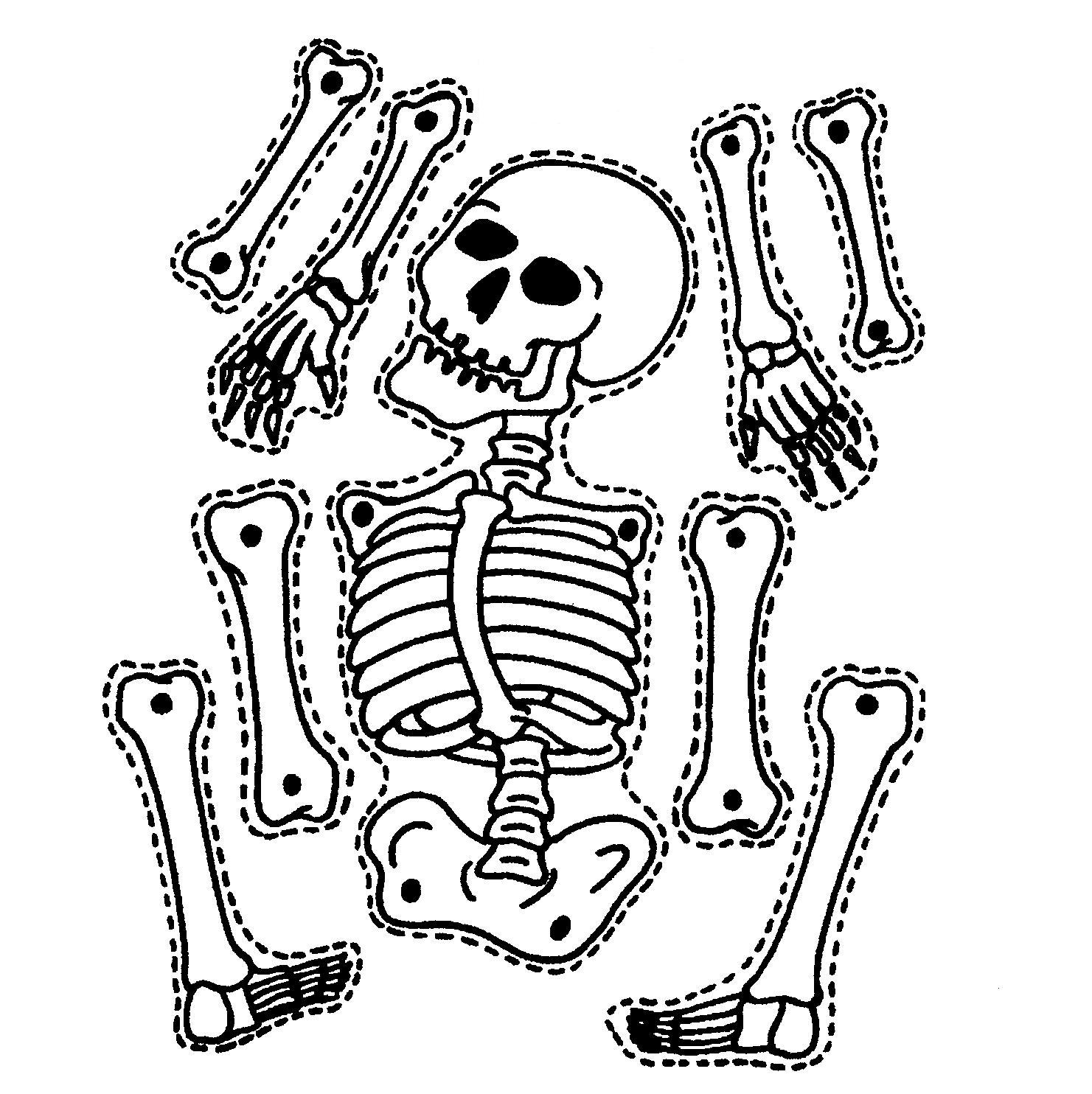 Coloring page: Skeleton (Characters) #147523 - Free Printable Coloring Pages