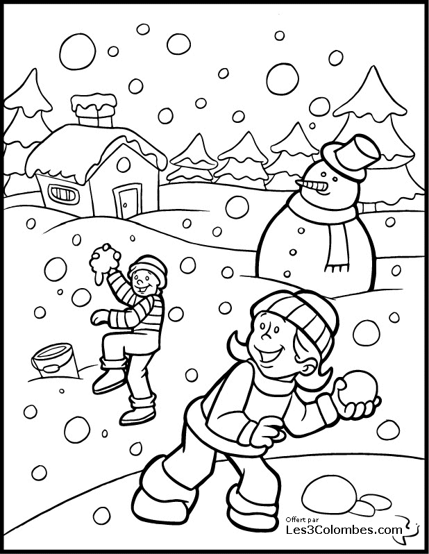 Coloring page: Snowman (Characters) #89178 - Free Printable Coloring Pages