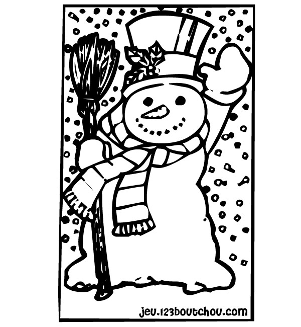 Coloring page: Snowman (Characters) #89191 - Free Printable Coloring Pages