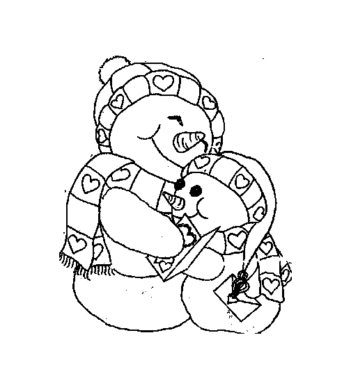 Coloring page: Snowman (Characters) #89208 - Free Printable Coloring Pages