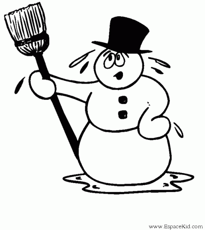 Coloring page: Snowman (Characters) #89229 - Free Printable Coloring Pages