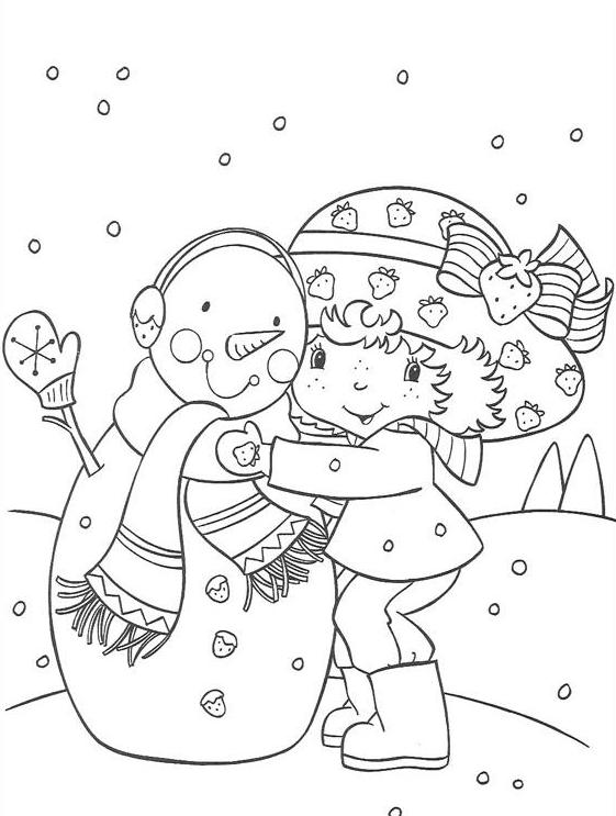 Coloring page: Snowman (Characters) #89253 - Free Printable Coloring Pages